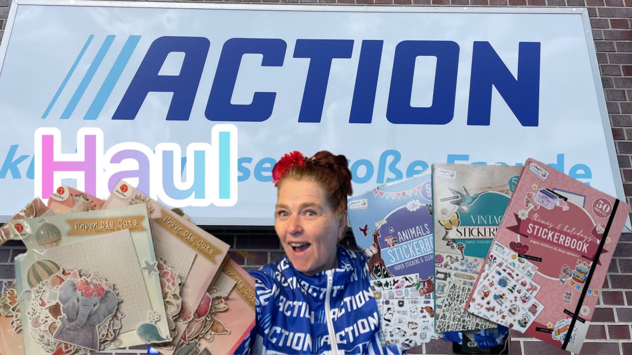 Action Haul ❤️ NEU NEU NEU 😳Die Cuts 🤩Stickerbücher A5 💕Büchlein ❤️so niedlich🥰 anschauen