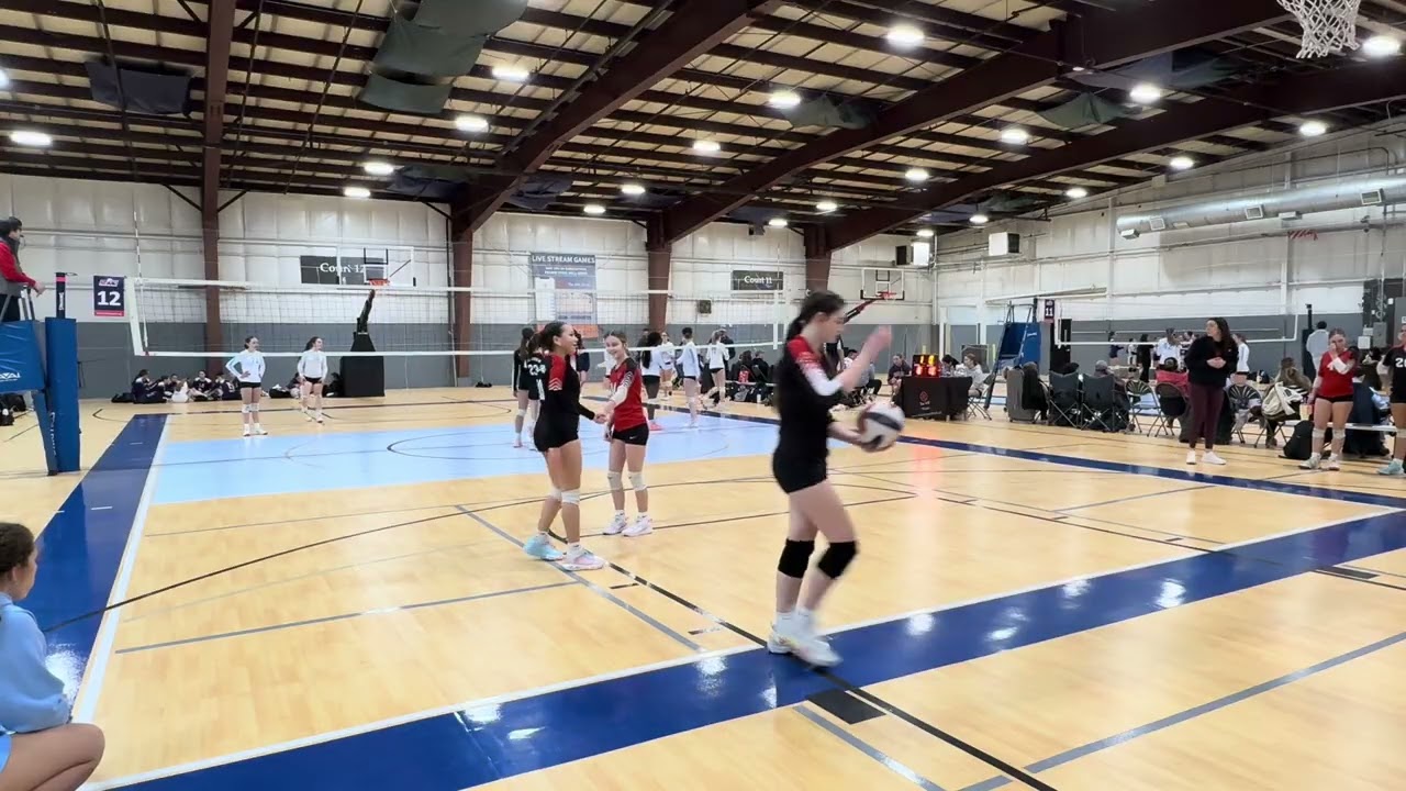 AAU champions 2 21 game2 set2