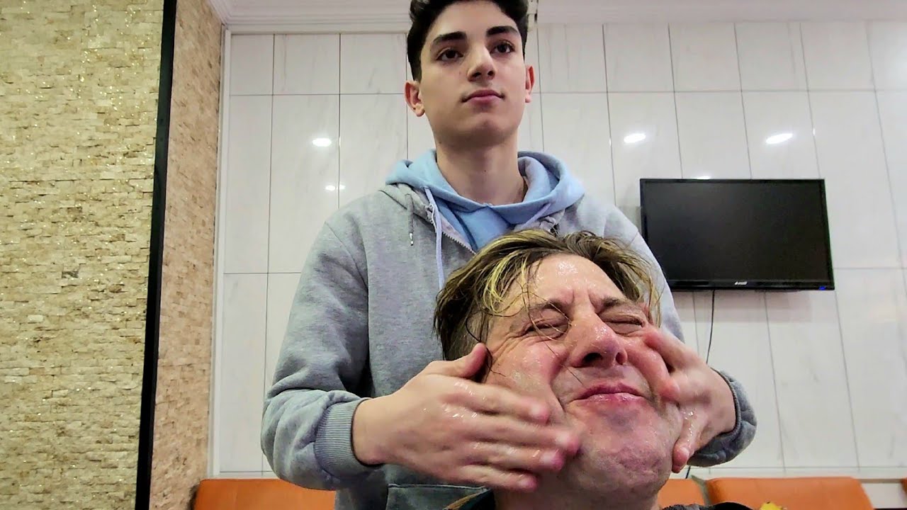 💈ТУРЕЦКАЯ ПАРИКМАХЕРСКАЯ БРИТЬЁ ЗА 1 ДОЛЛАР от HONEST 16 лет | Стамбул, Турция 🇹🇷