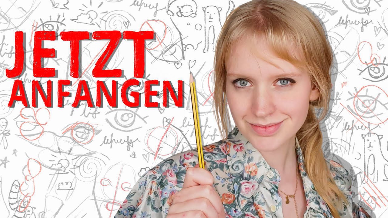 Mit dem Zeichnen anfangen - alles was du wissen musst, um Zeichnen zu lernen!