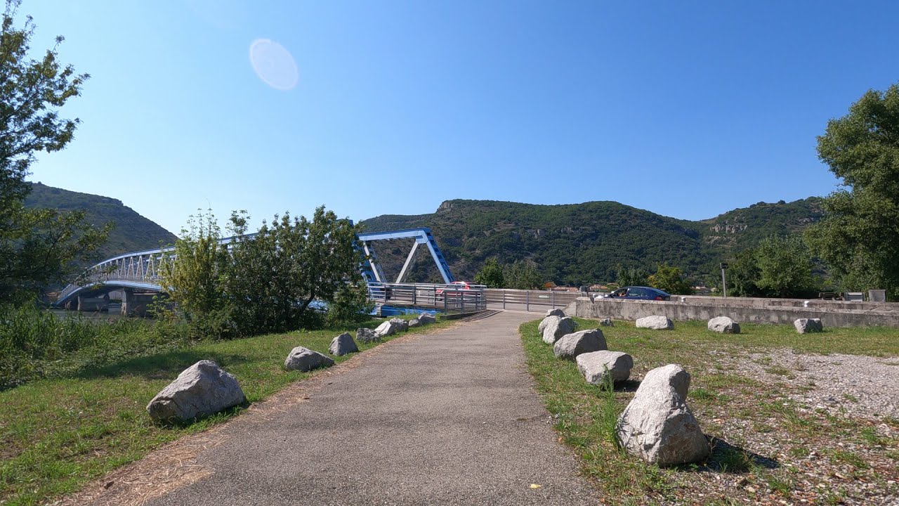 240 - A vélo entre La Voulte-sur-Rhône et Le Pouzin (#ViaRhôna)