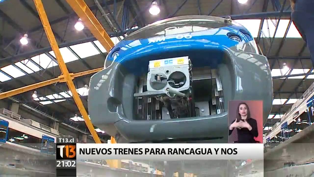 Nuevos Trenes - Proyecto Rancagua Express, Chile (2016)