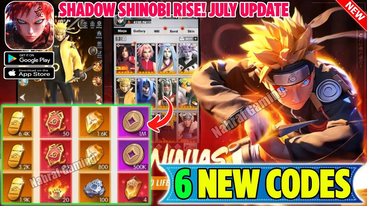 *New* Shadow Shinobi Rise Gift Codes July 2025 | Shadow Shinobi Rise Codes - How To Redeem Code