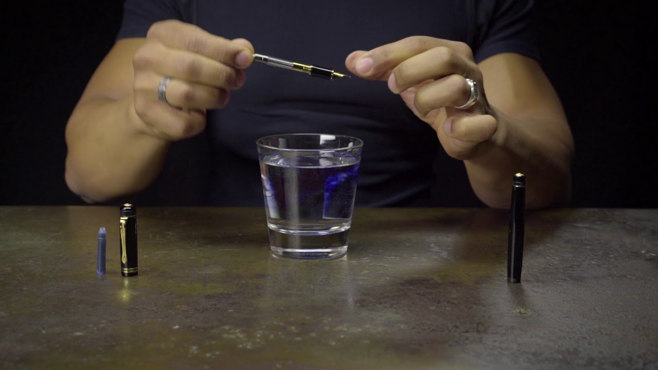 Kaweco Tutorial DIA2. How to flush the nib?