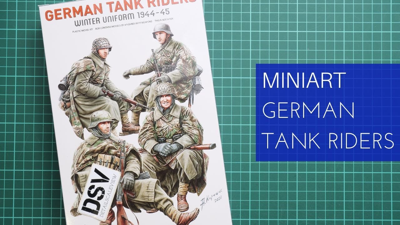 Miniart 1/35 German Tank Riders Winter Uniform 1944-45 (35370) Review