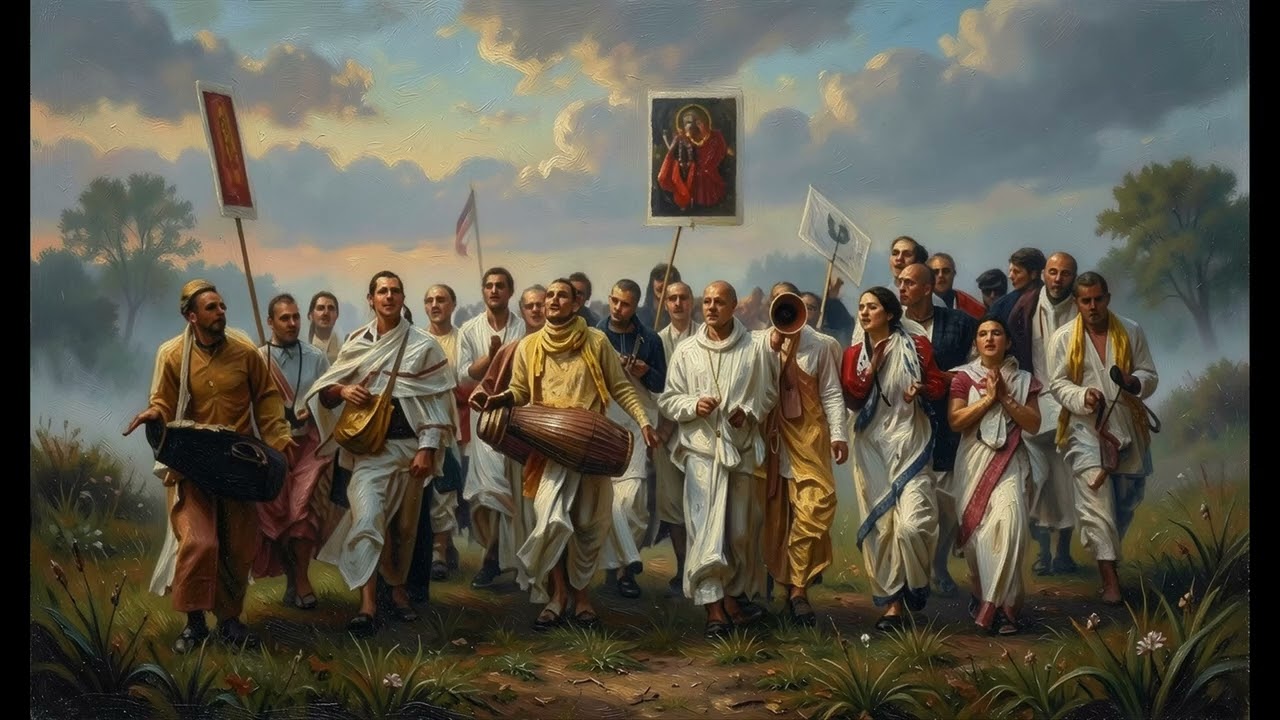 Hare Krishna Echoes Across the Inner Universe