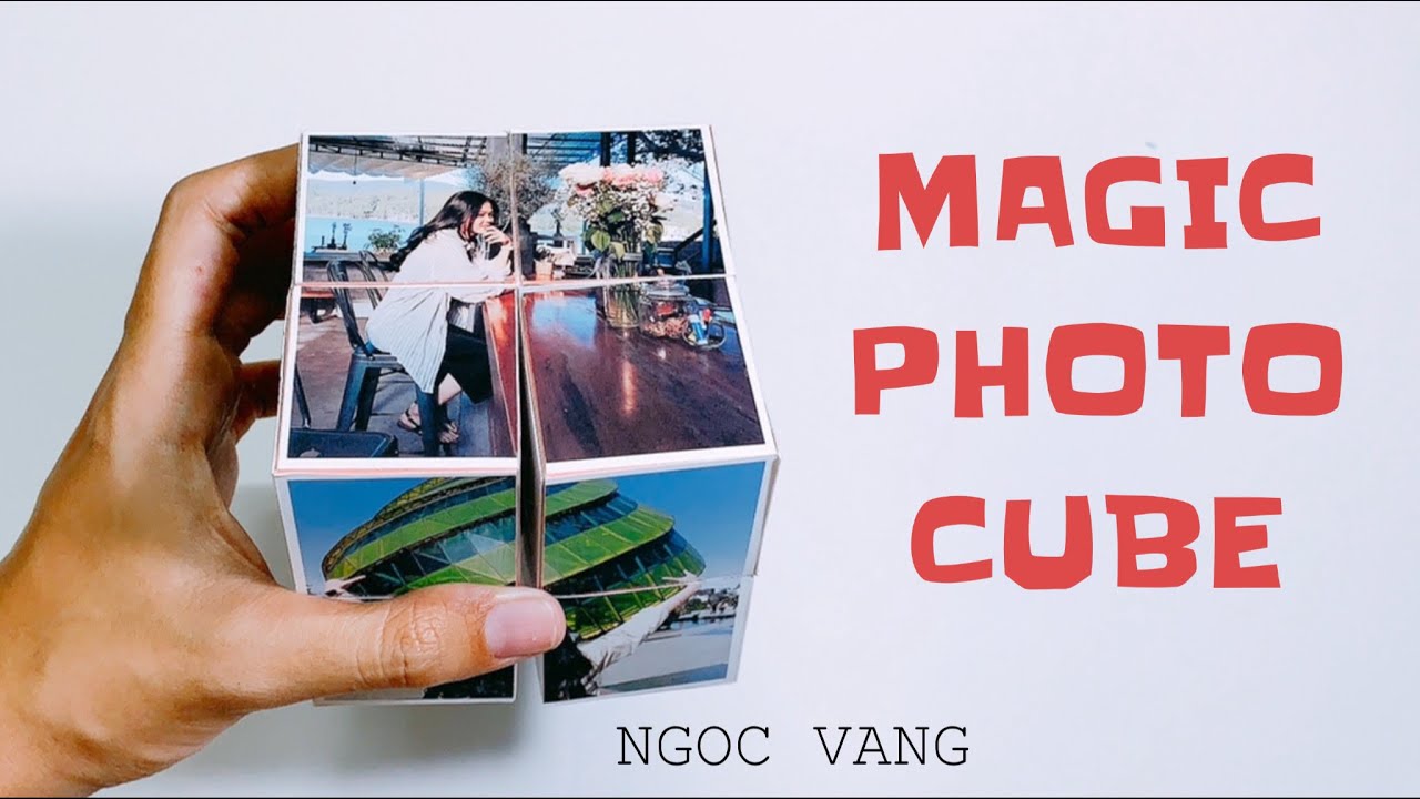 PHOTO CUBE / Album hình khối ảo thuật - NGOC VANG
