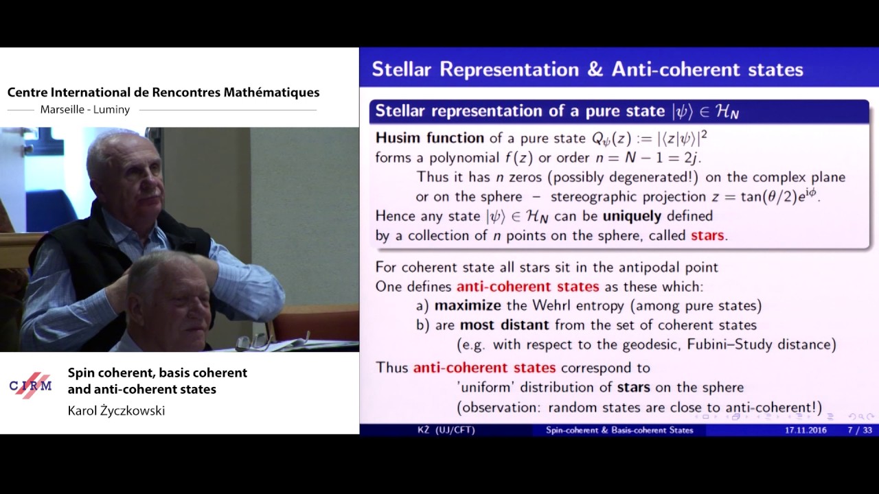 Karol Życzkowski :  Finite dimensional Hilbert space