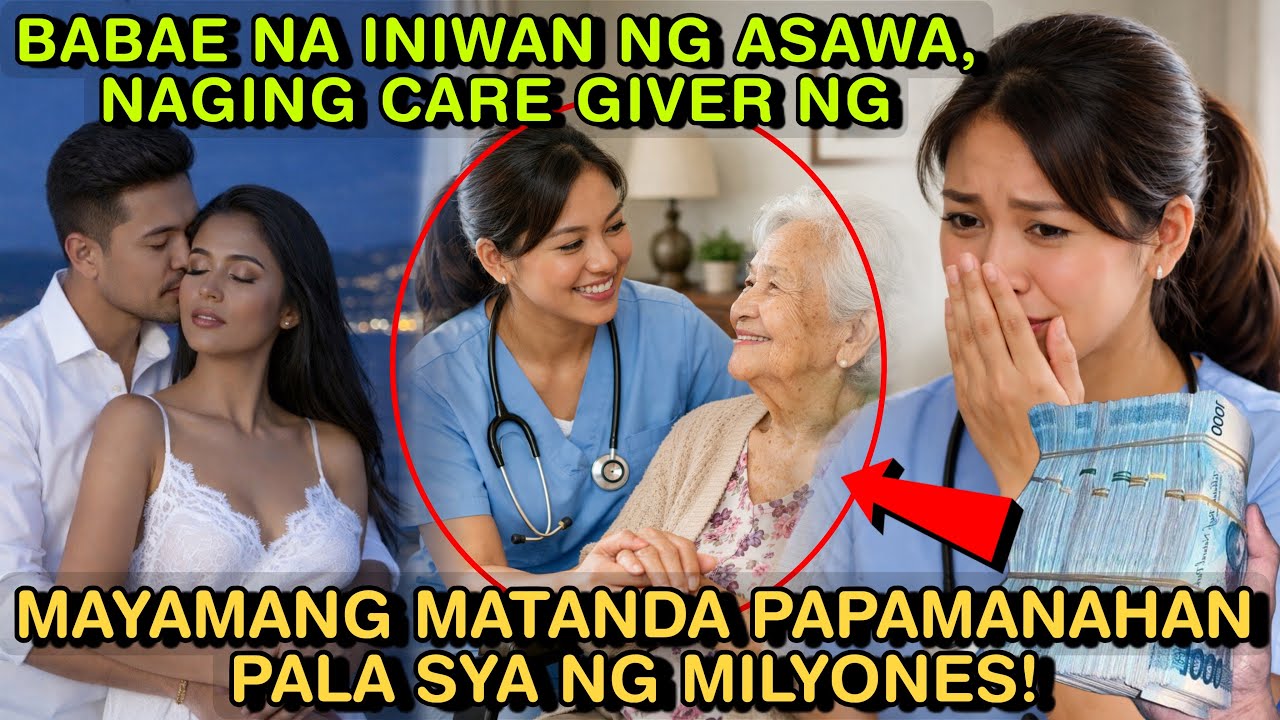 BABAE NA INIWAN NG ASAWA, NAGING CARE GIVER NG MAYAMANG MATANDA! PAPAMANAHAN PALA SYA NG MILYONES!
