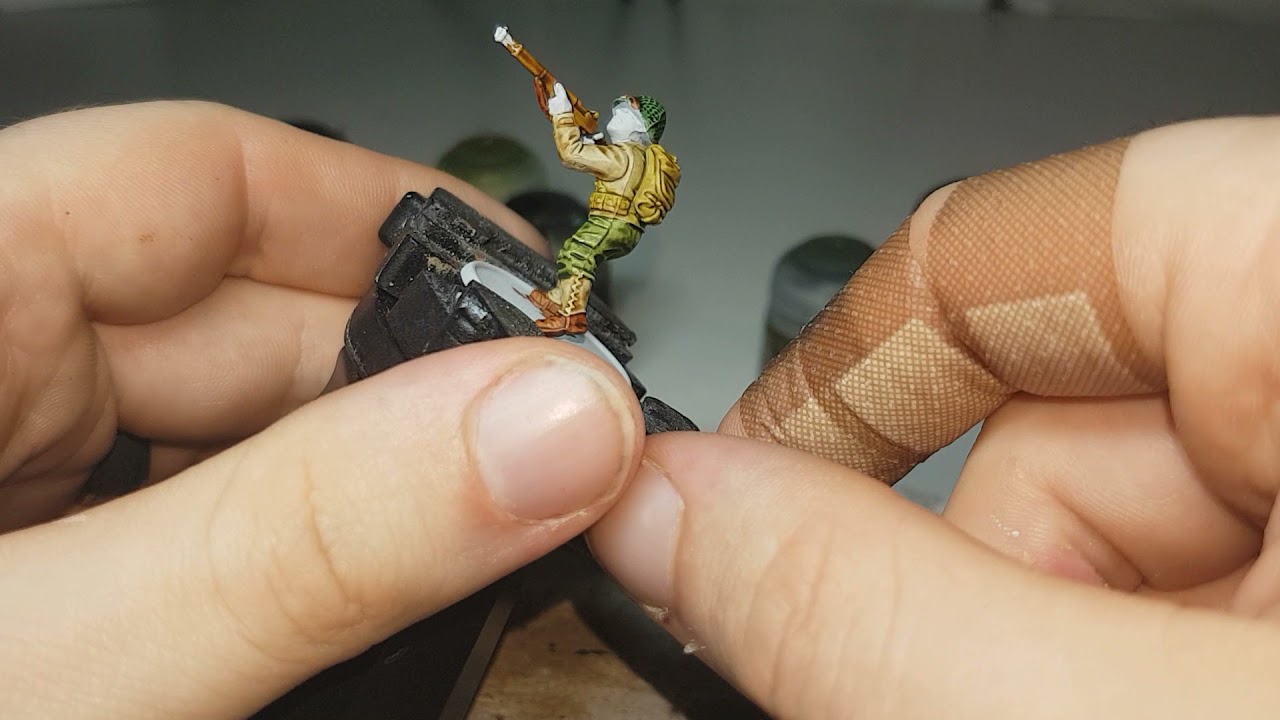How i paint US infantry using contrast paints.
