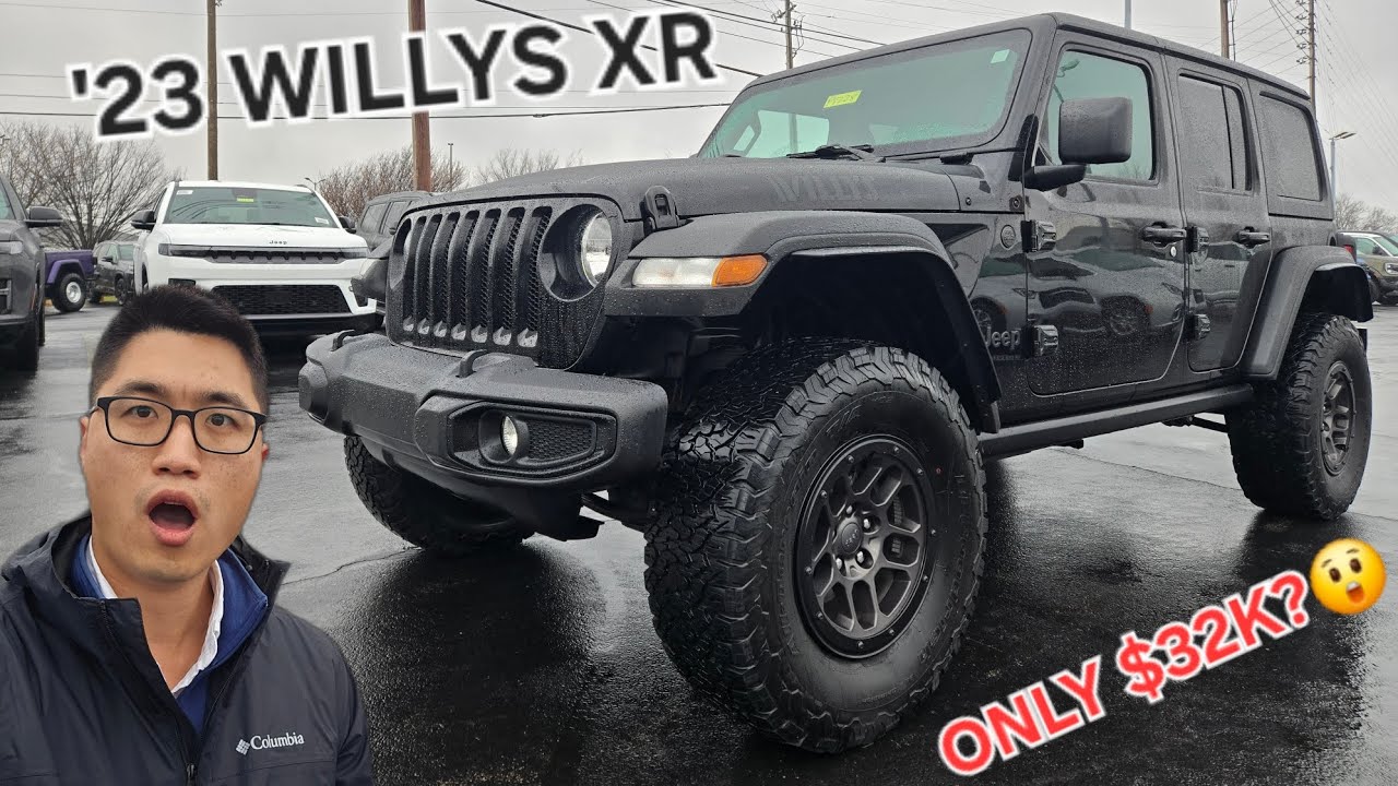 Ещё один ОЧЕНЬ КРУТОЙ подержанный джип! (Wrangler Willys Xtreme Recon 2023 года выпуска)