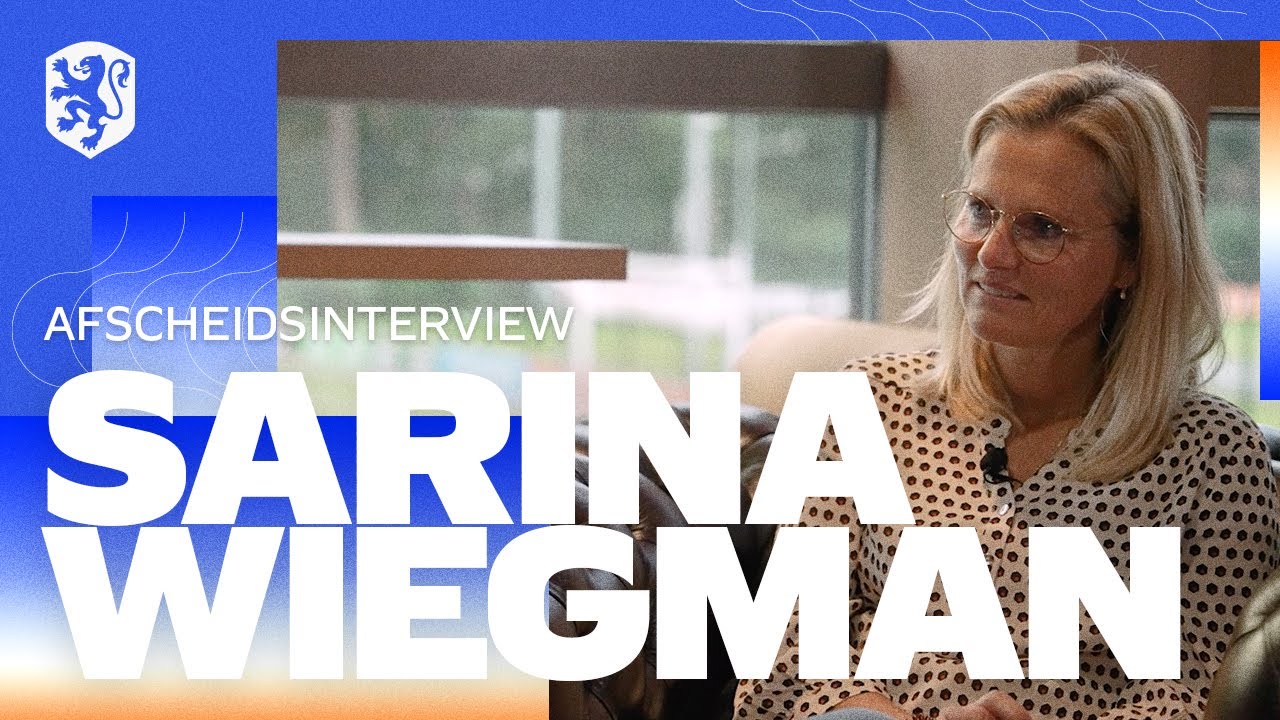 Ik ga de spelers, staf en fans missen' | Afscheidsinterview Sarina Wiegman