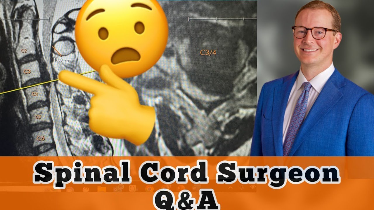YouTube LIVE: (No filter) Spine Surgeon Q&A