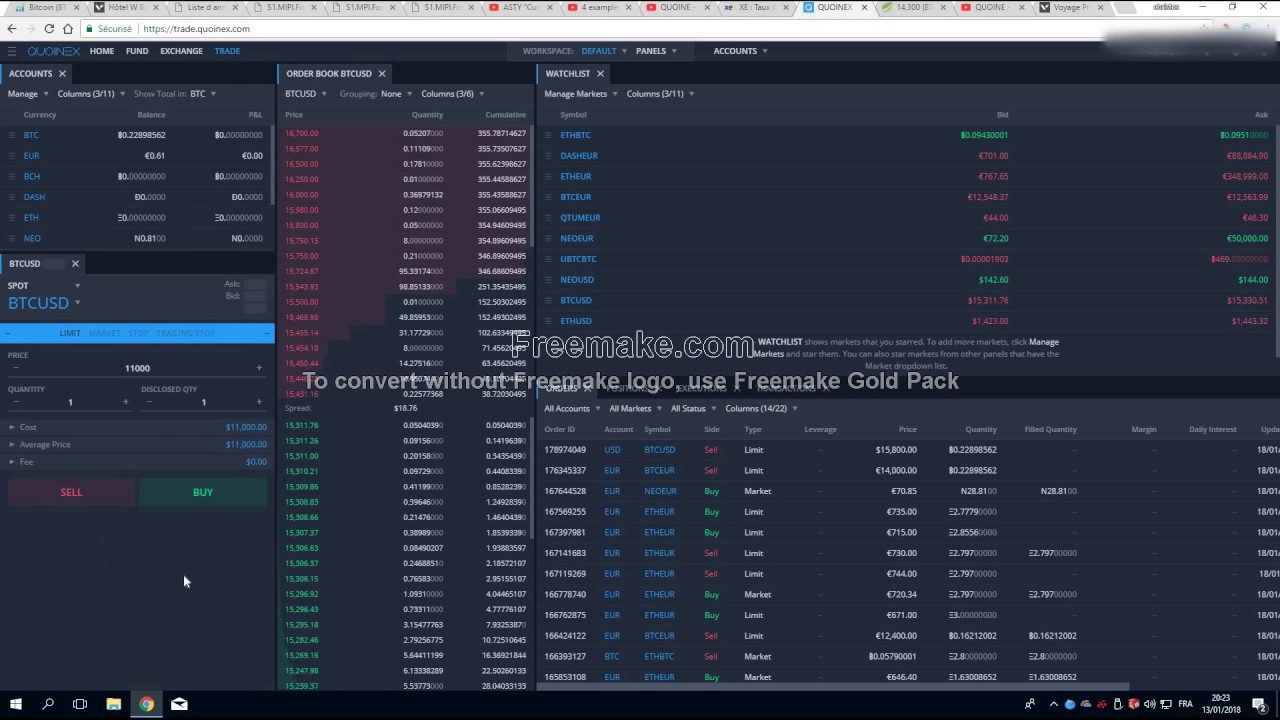 how to buy bitcoin or altcoin on Quoinex.com, trade cryptocurrency on quoinex