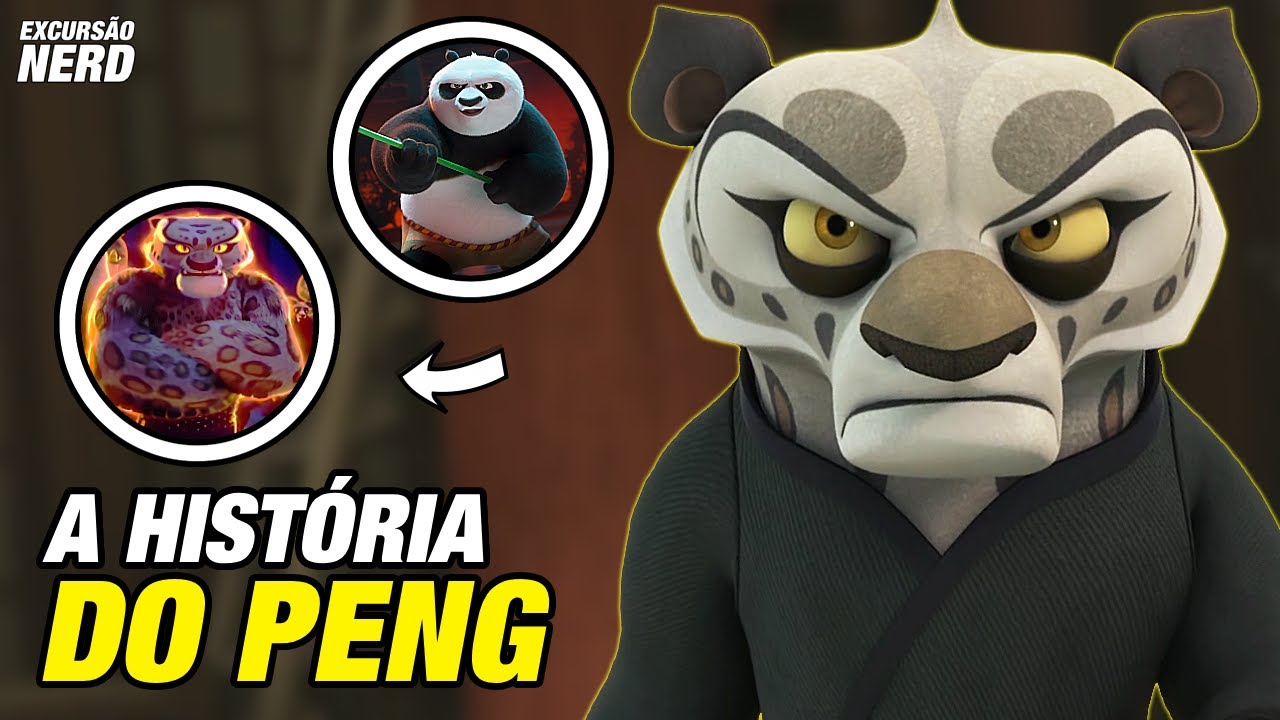 A HISTÓRIA do PENG | Sobrinho de Tai Lung | Kung Fu Panda