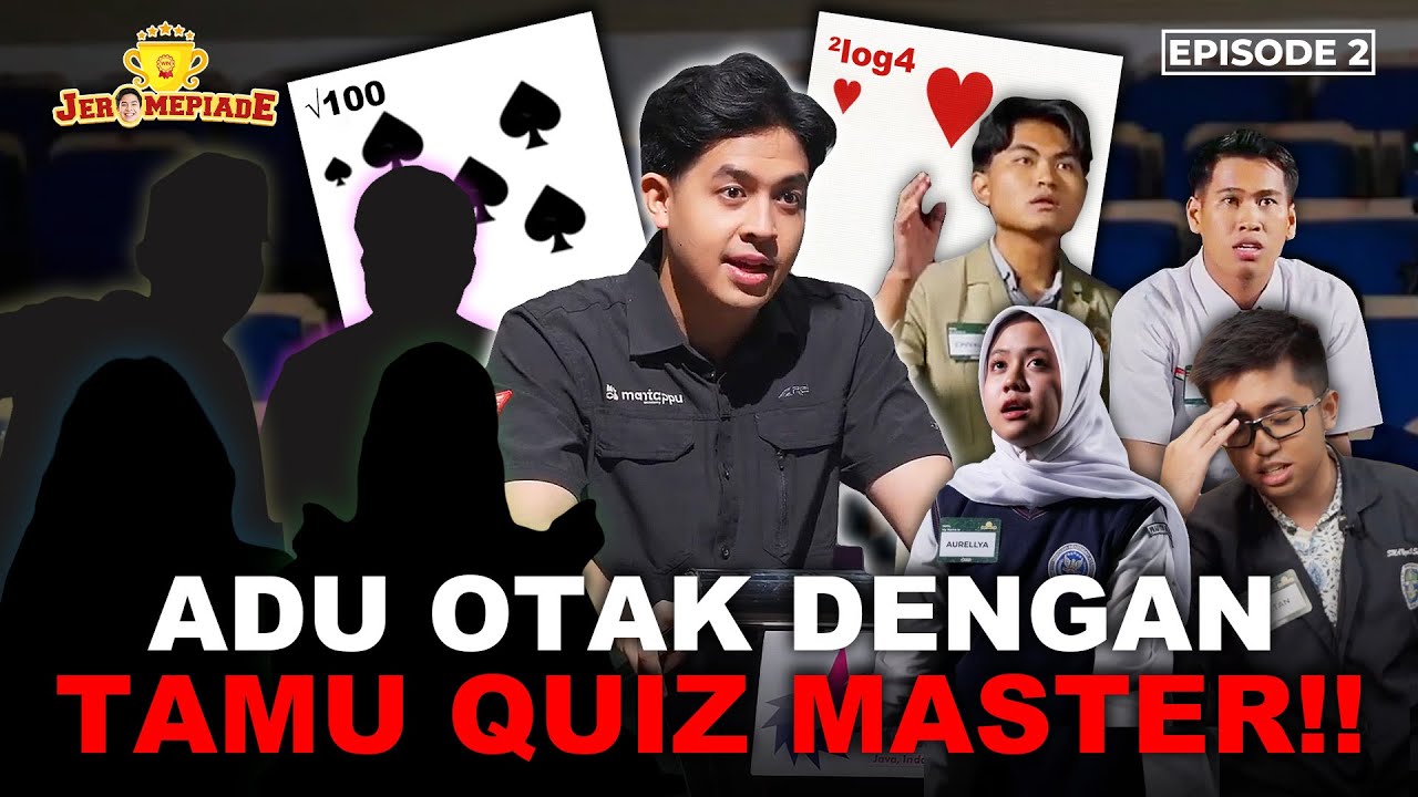 JEROMEPIADE X MIT 2: MAIN KARTU ANGKA + KEDATANGAN TAMU SPESIAL QUIZ MASTER!!