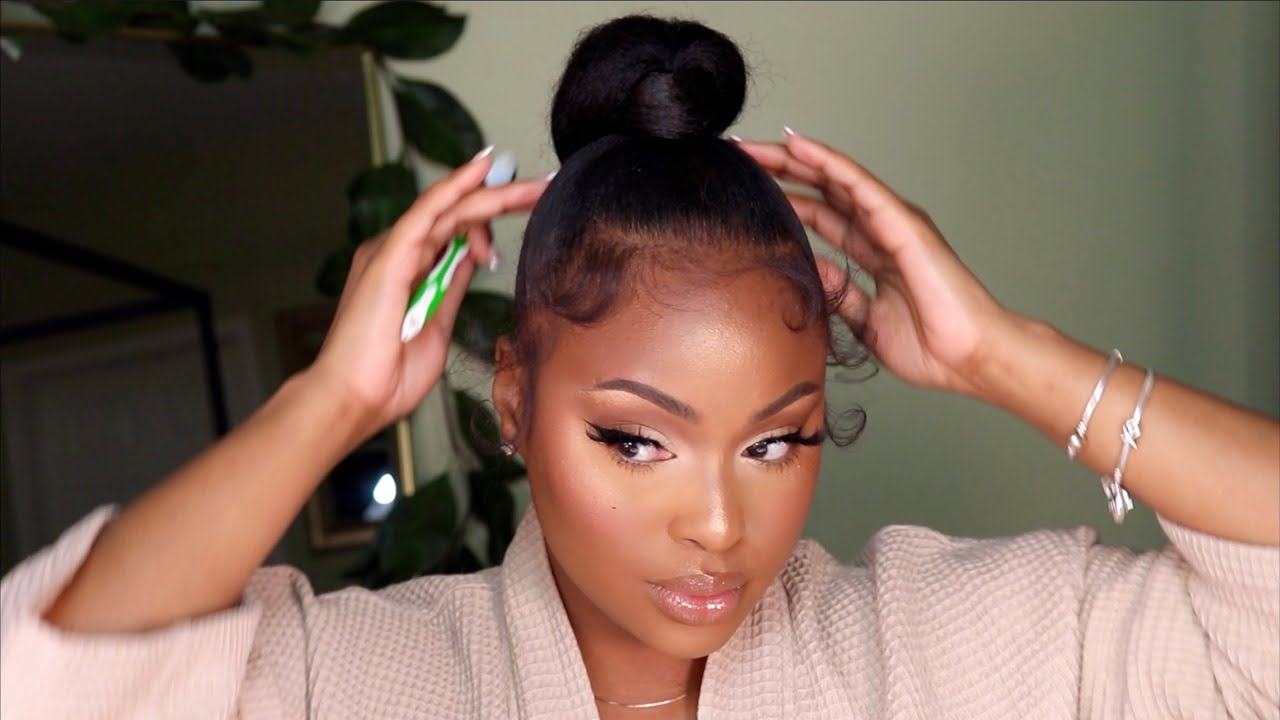 How To: Princess Jasmine Inspired Ponytail + Fluffy BabyHair Tutorial | *Highly Requested*