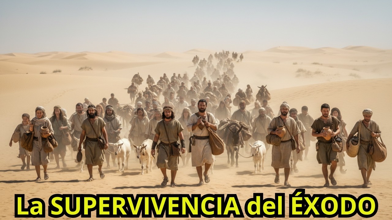 &iquest;C&oacute;mo sobrevivieron los ISRAELITAS 40 a&ntilde;os sin medicina: El Secreto del &Eacute;xodo
