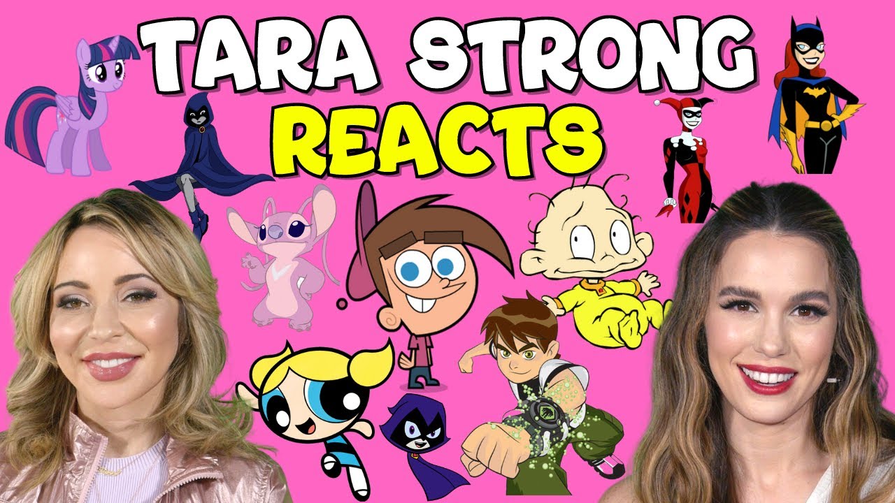 Tara Strong - Voice Of Our Childhood REACTS w/ Kim Possible
