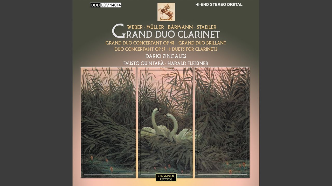 Grand Duo Brillant for Clarinet and Piano: II. Tempo di polacca