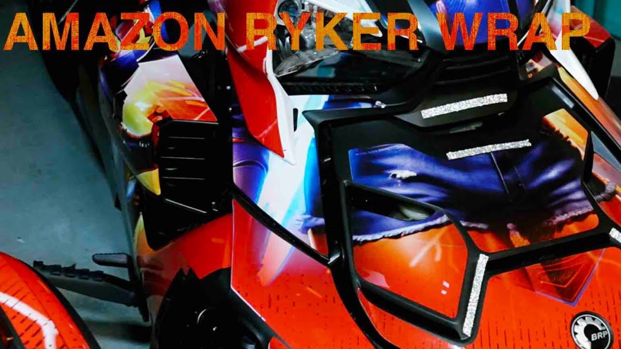 📸 WRAPPING THE RYKER 900 😎🤔