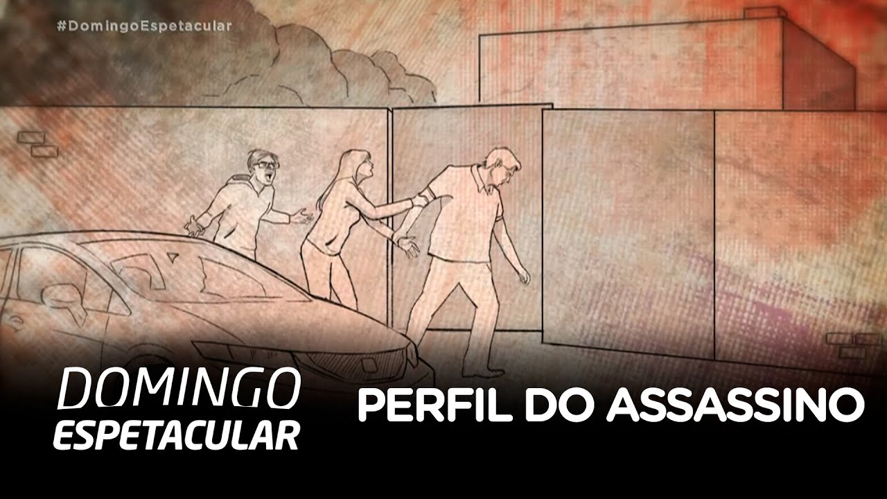 Domingo Espetacular traça perfil do homem procurado pela morte de Rafael Miguel