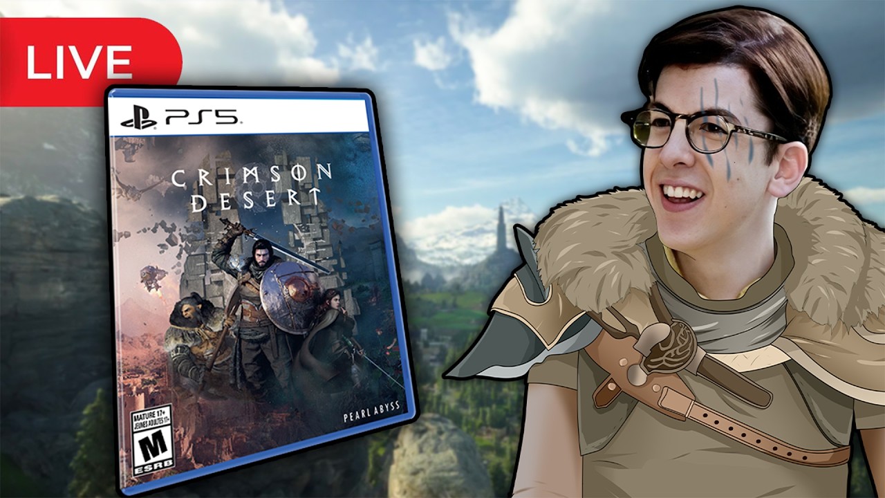 LIVE: Exploring Crimson Desert – New Open-World RPG!