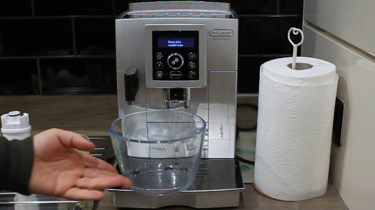 DeLonghi ECAM23.460 cappucino and coffee maker Descaling