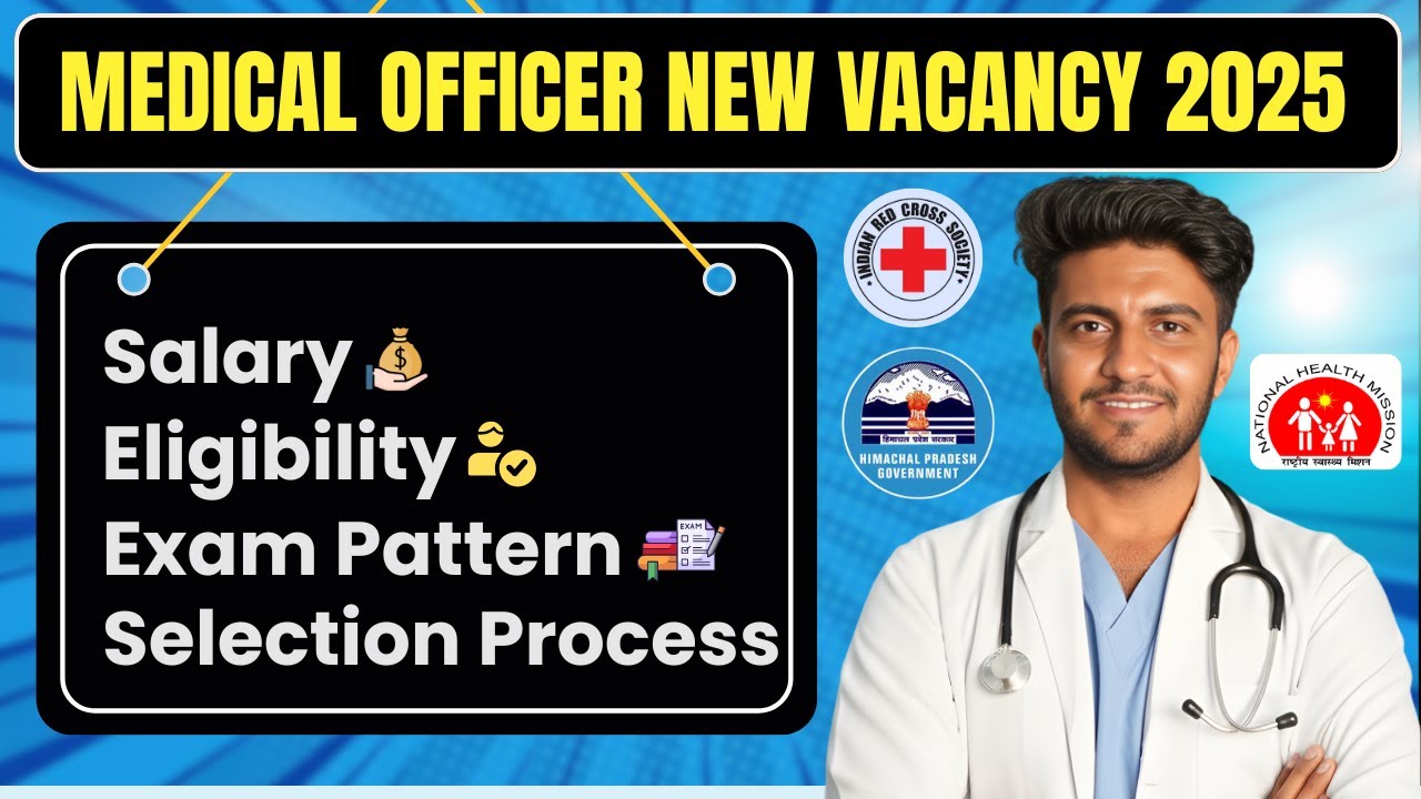 Medical Officer New Vacancy 2026 | Medical Officer Eligibility, Salary, Exam Pattern and Process