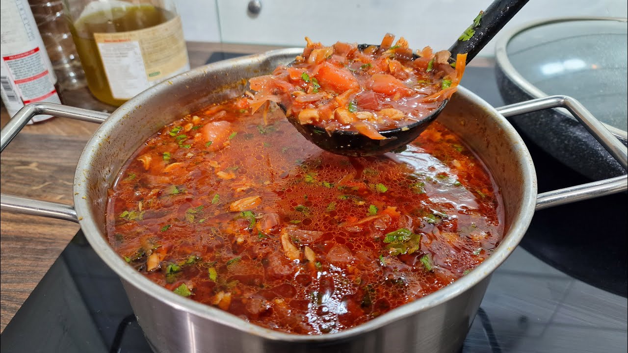 Еврейский рецепт куриного супа со свеклой! Этот суп должен приготовить каждый!