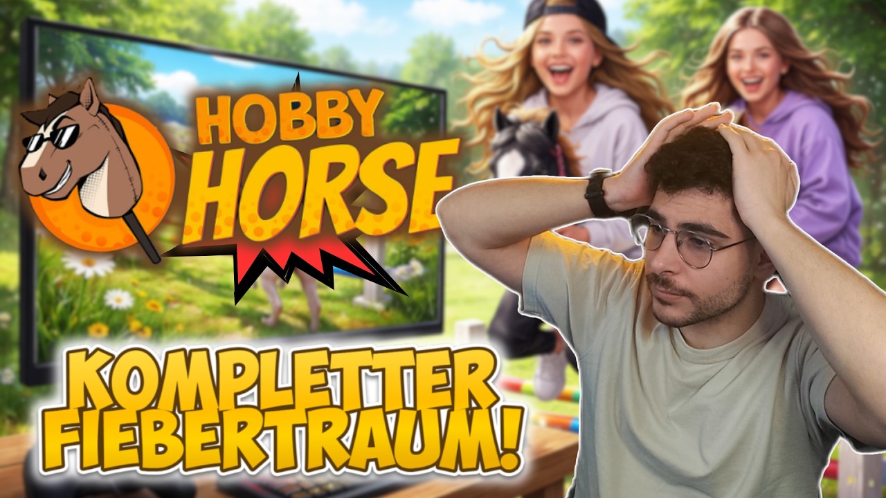 HOBBY HORSE SIMULATOR ?!🐴😂 | KOMPLETTE PSYCHOSE☠️