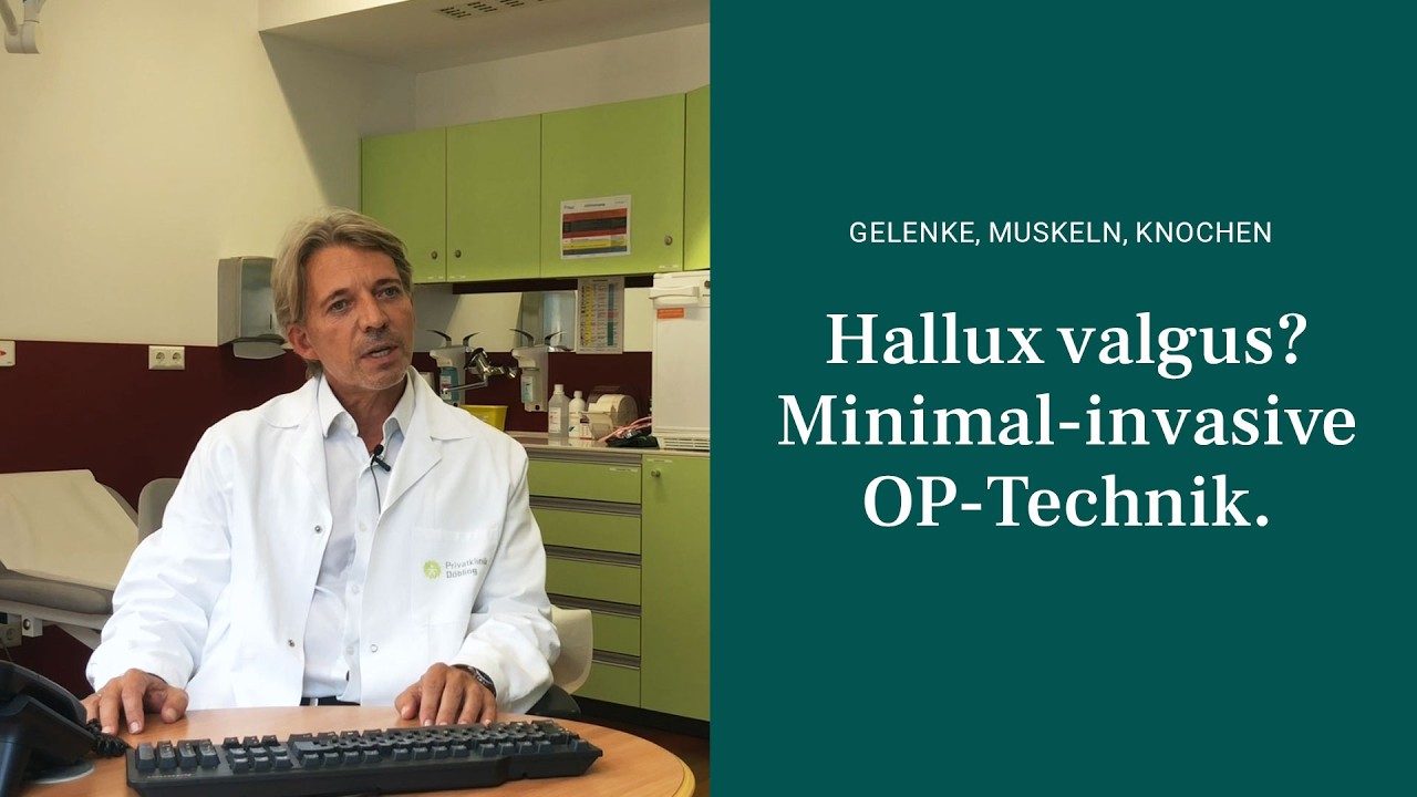 Hallux Valgus – Minimal-invasive Behandlung an der Privatklinik Döbling