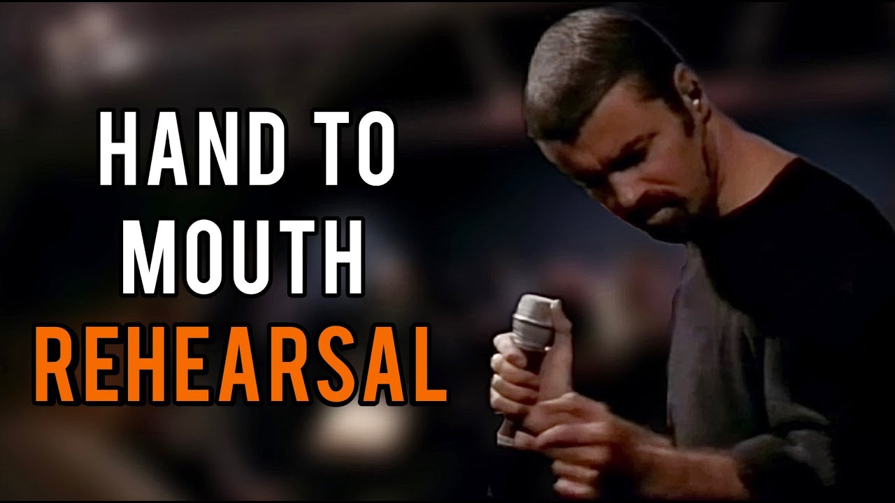 George Michael - Hand to Mouth (Unplugged Rehearsal 1996)