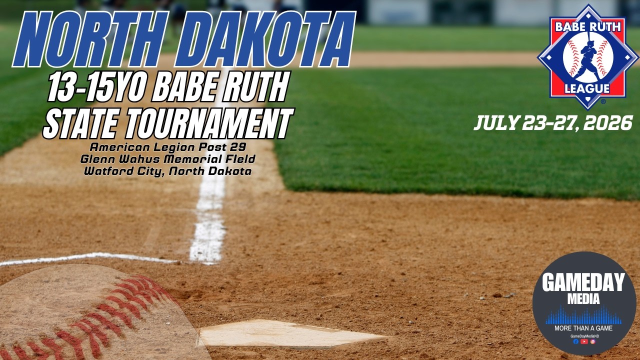 (7-24-26)⚾LIVE ND Babe Ruth Baseball🔷Class B State Baseball Tournament-Day 2🔷⚾