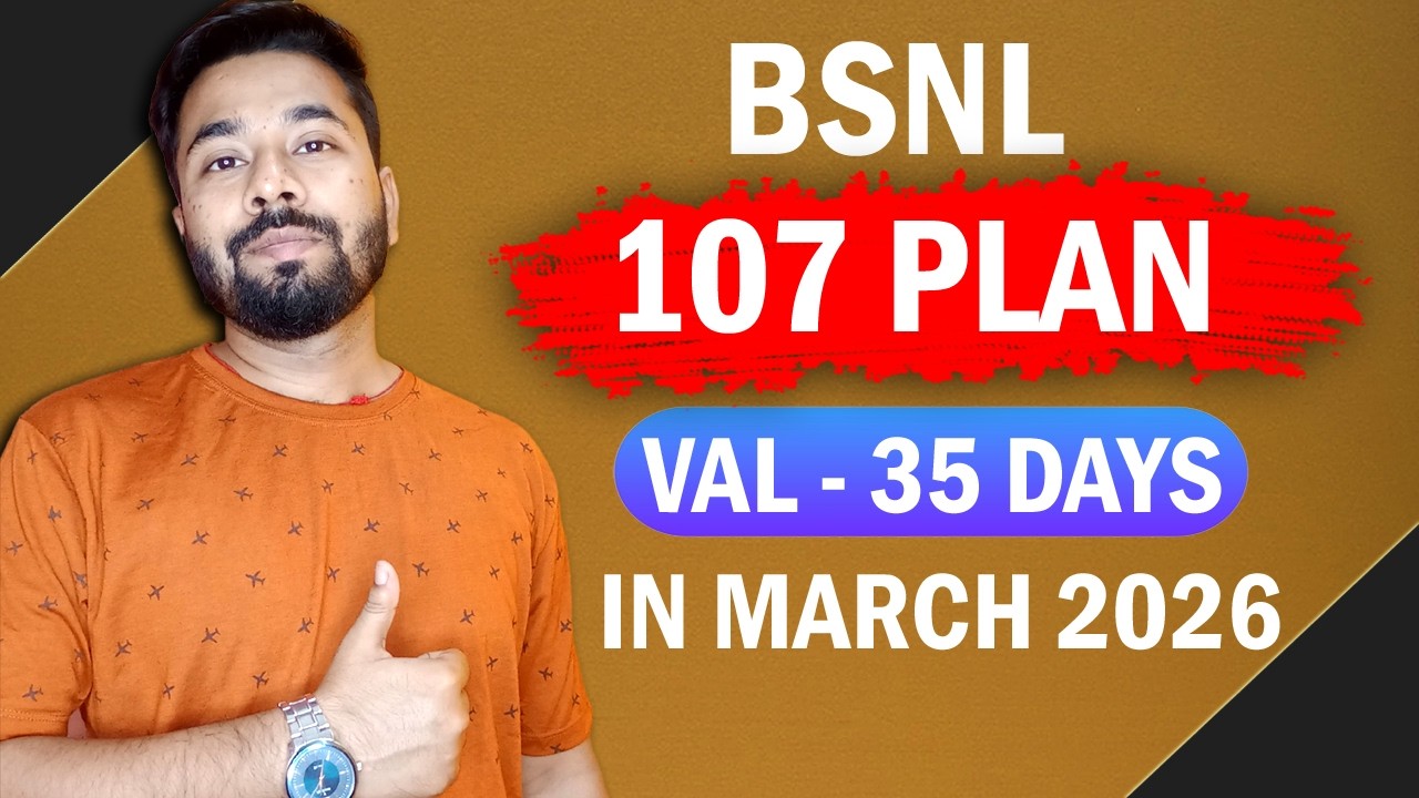 Bsnl 107 plan details validity 35 days in March 2026 !! #bsnl #bsnlplans #bsnlplan