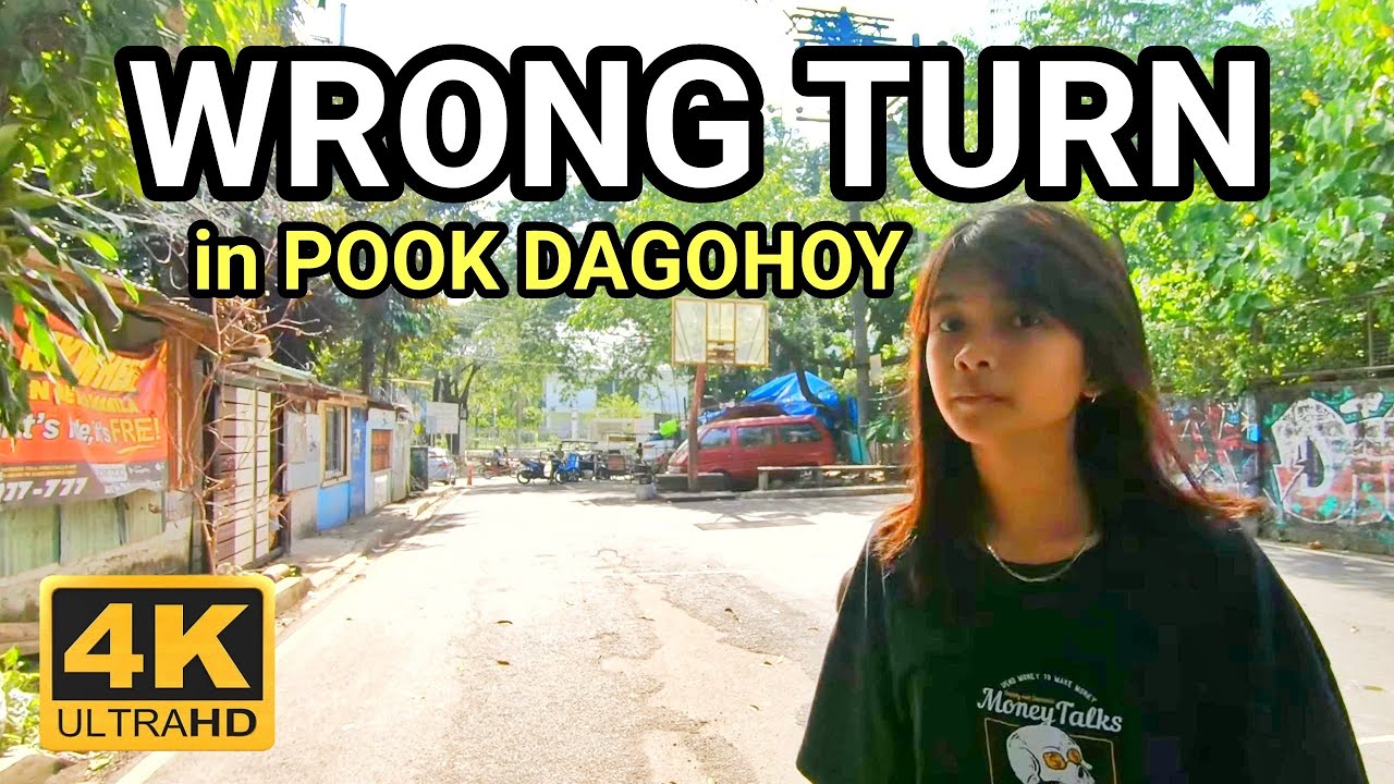 WRONG TURN in QUEZON CITY | Walk at Real Alleyways Life in POOK DAGOHOY Philippines [4K] 🇵🇭