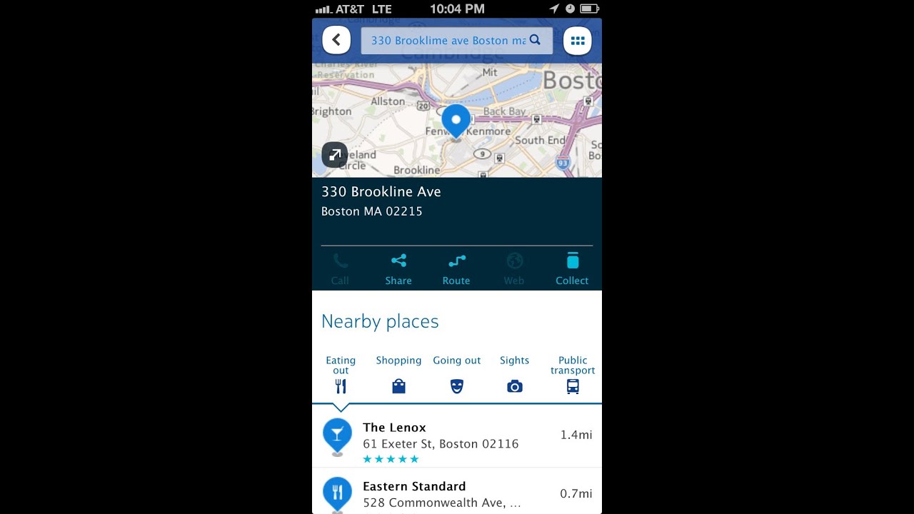 Nokia Here Maps for iOS & iPhone 5