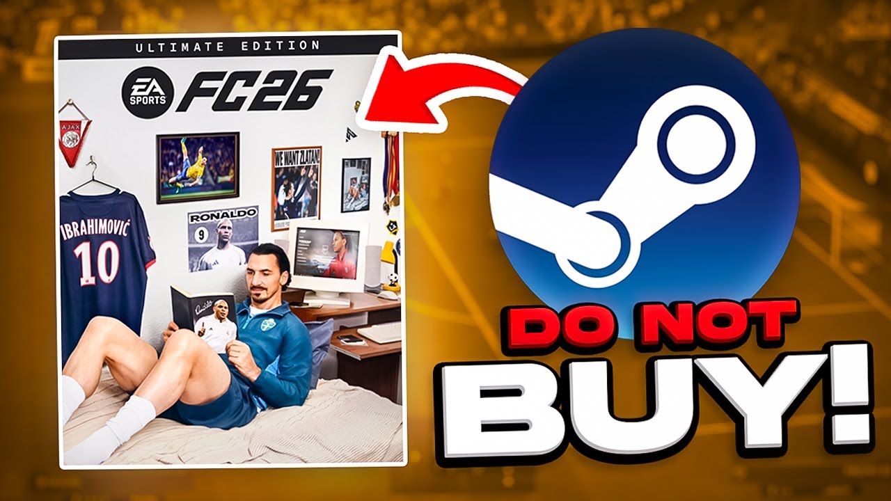 НЕ ПОКУПАЙТЕ EA FC 26 В STEAM ВОТ ПОЧЕМУ...