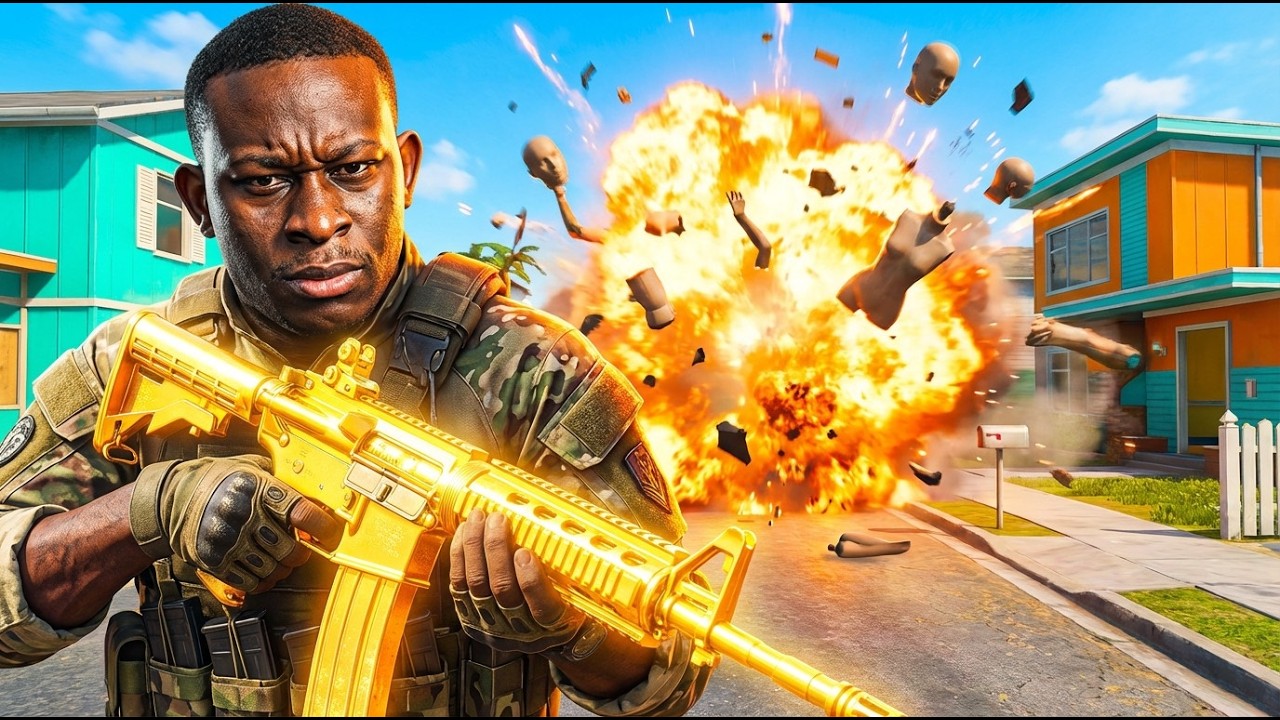 Nuketown 2025 Map | Call of Duty: Black Ops 7 Multiplayer Gameplay [4K]