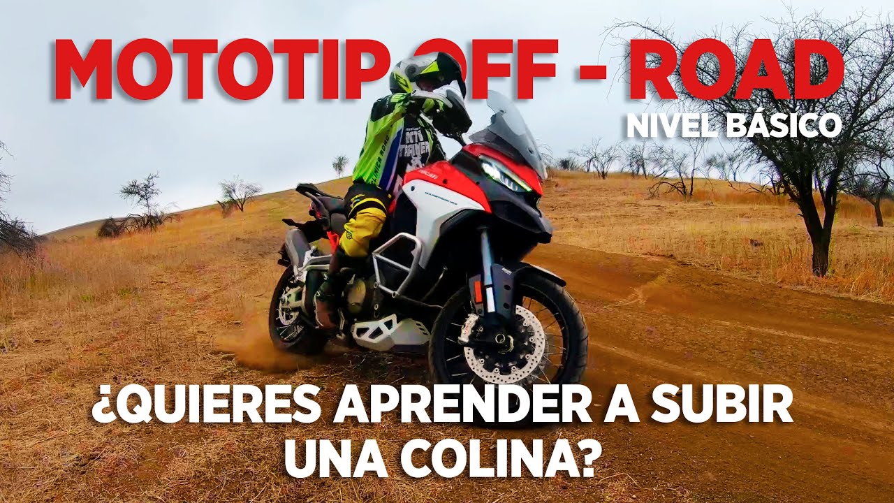 COMO SUBIR UNA COLINA nivel básico 🏍 / off road.