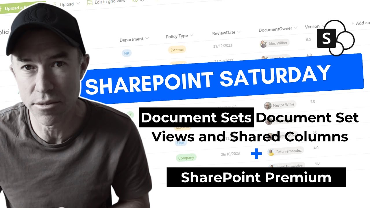 Наборы документов SharePoint, представление набора документов и SharePoint Premium