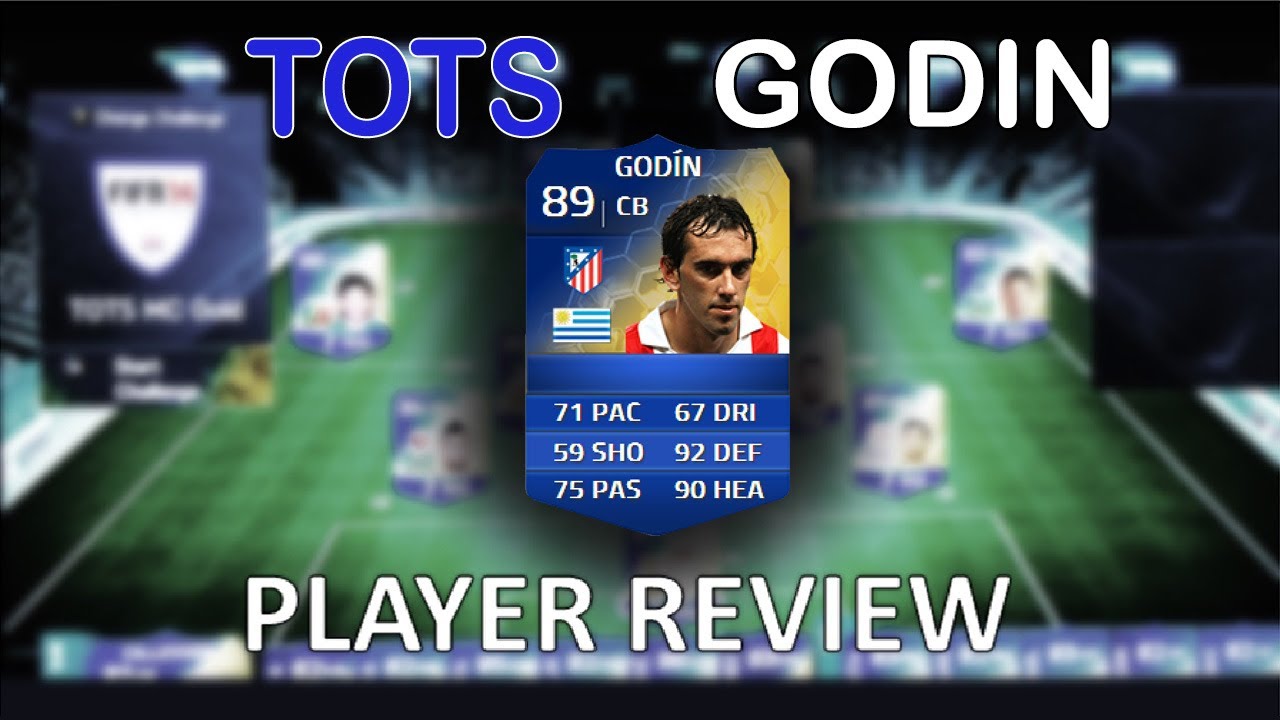 FIFA 14 | TOTS Godin 89 | Player Review and In-Game Stats