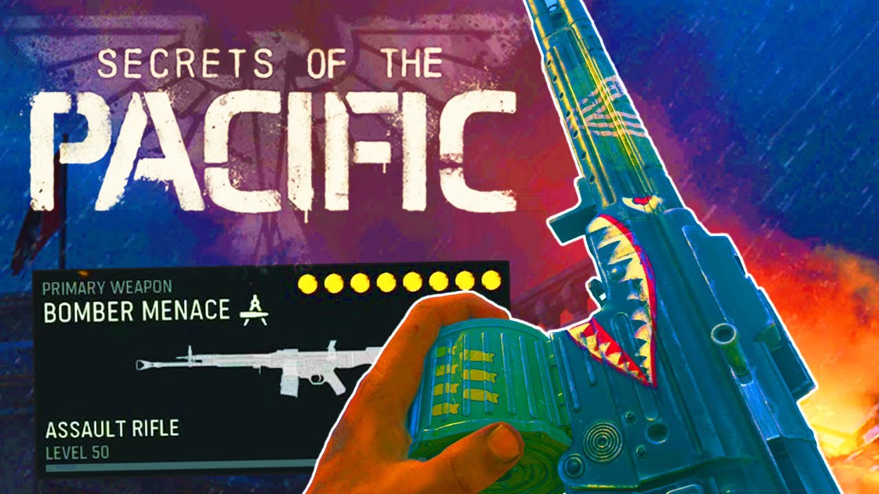 The NEW BOMBER MENACE STG44 Blueprint in the Secrets of the Pacific Event