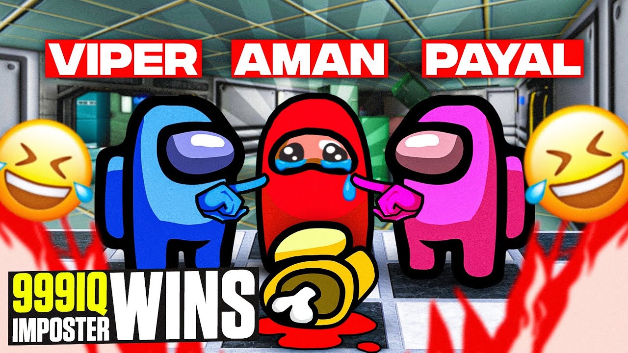 999 IQ BACK TO BACK IMPOSTOR WINS | AMONG US ft. S8uL