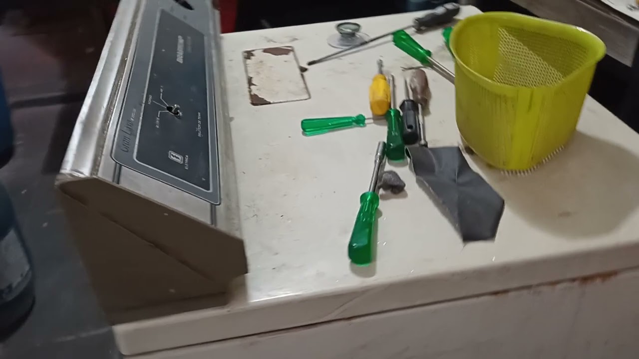 secadora Brastemp a gás ( Linea Venezia ) trocando o timer