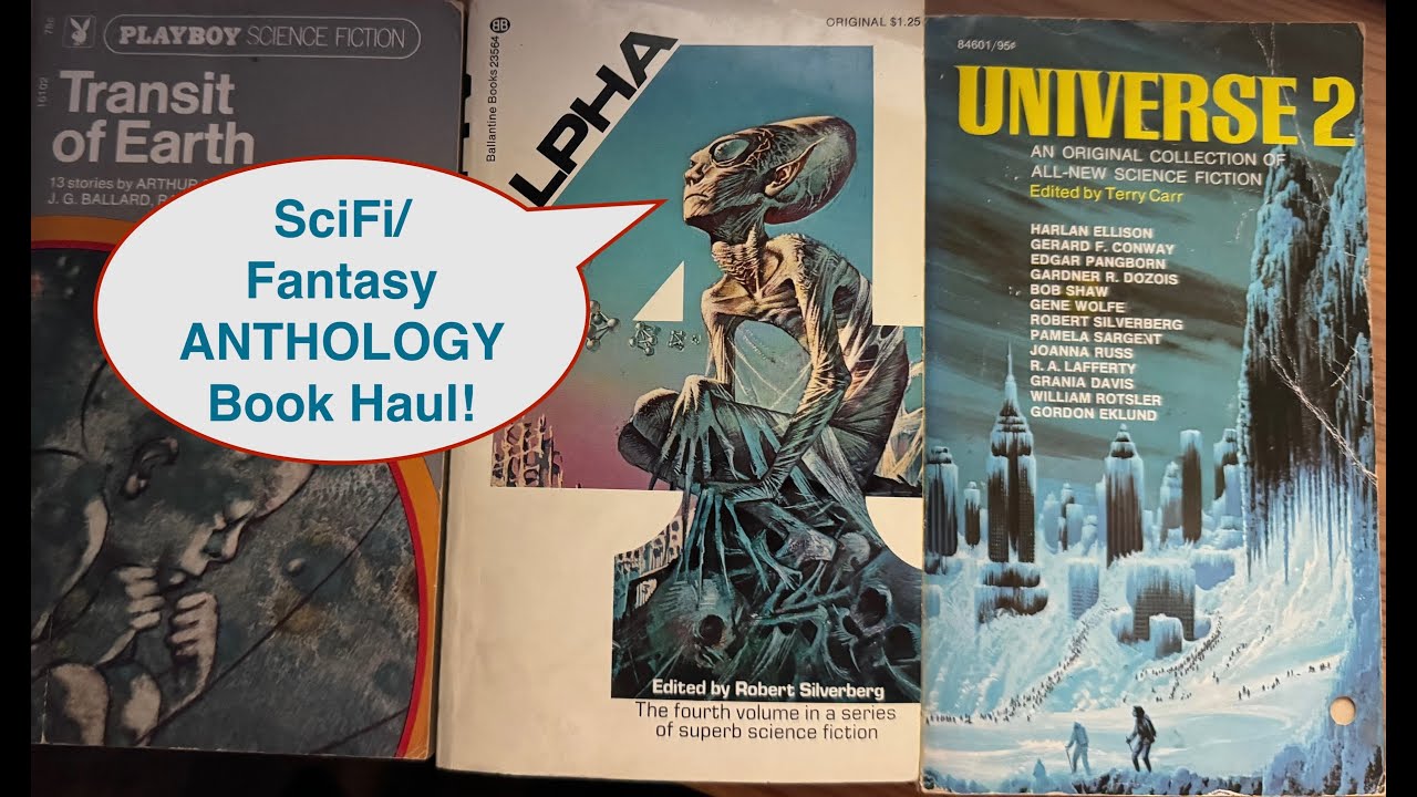 SCI-FI/FANTASY ANTHOLOGY BOOK HAUL #sciencefiction #fantasy #bookhaul