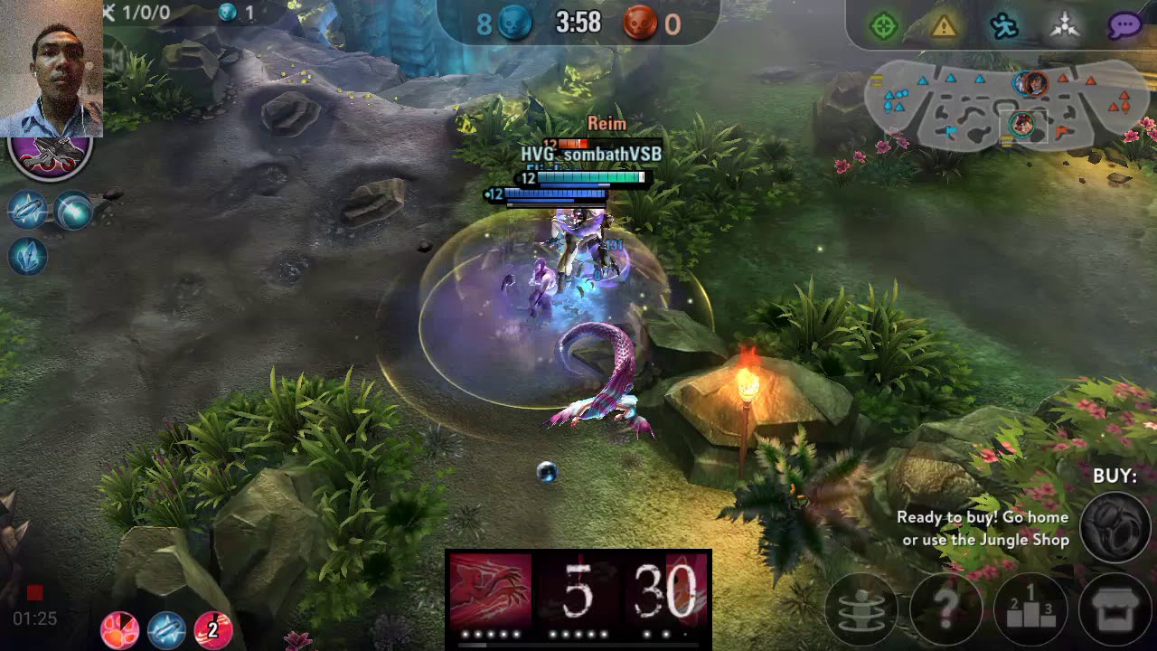 Koshka: Vainglory 3v3 Gameplay - BroVB Gamer****