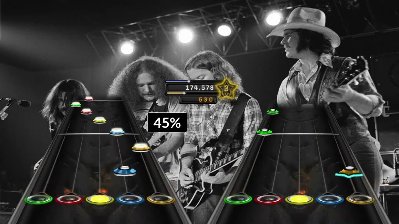 Devil's Road - The Outlaws (Clone Hero chart, Expert Guitar & Bass)