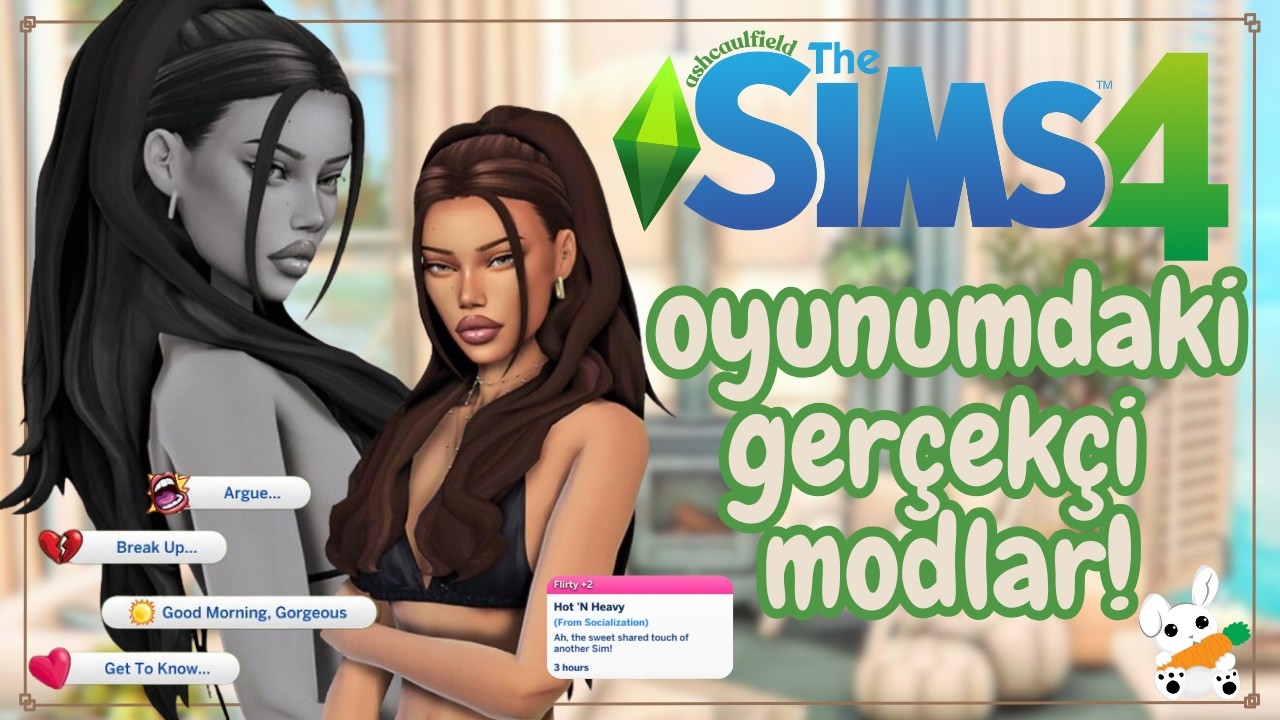 Simmerların Kesin İndirmesi Gereken Gerçekçi Modlar! 💗 The Sims 4 - Must Have Mods