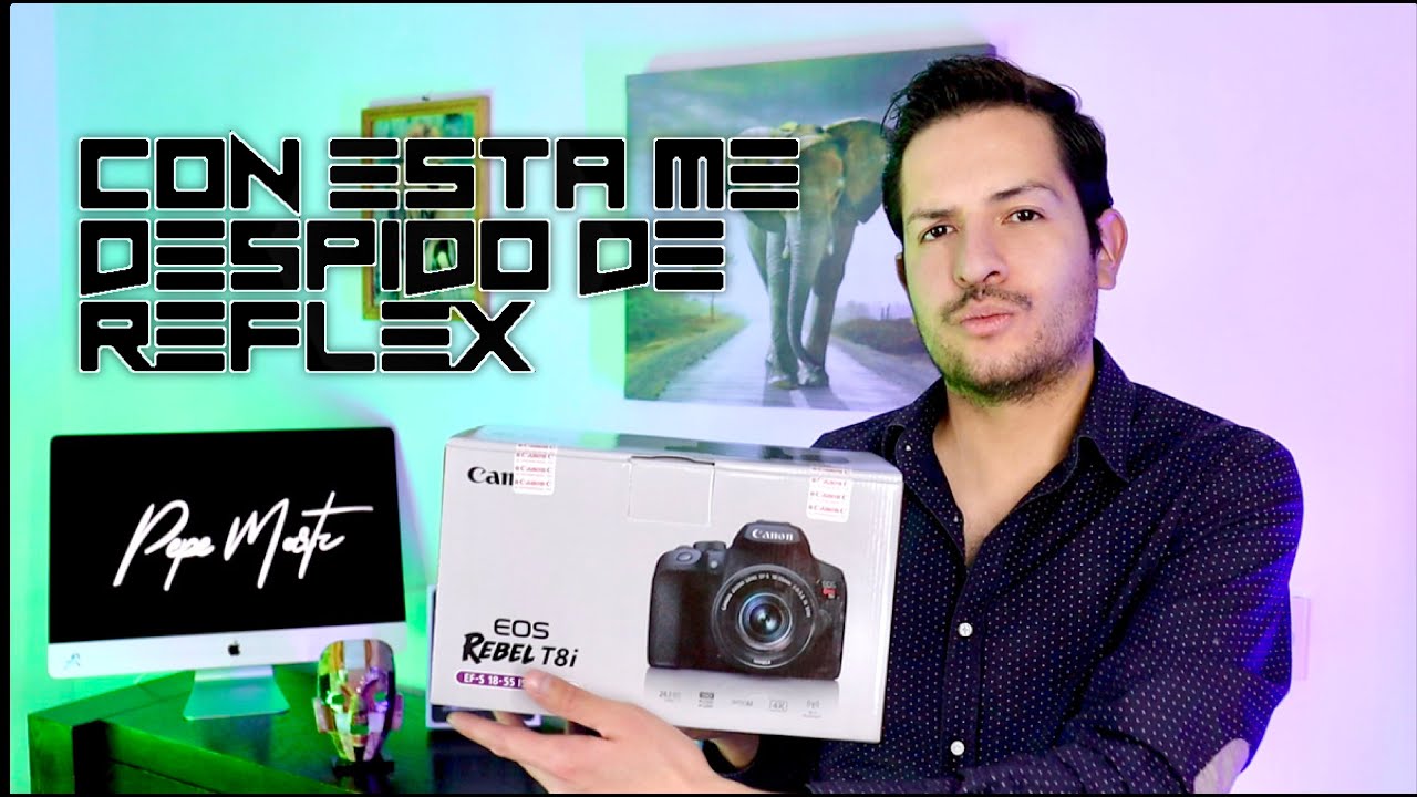 EOS Rebel Canon T8i Video test, reseña completa, unboxing y primeras impresiones